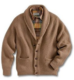 Camel Hair Shawl Cardigan